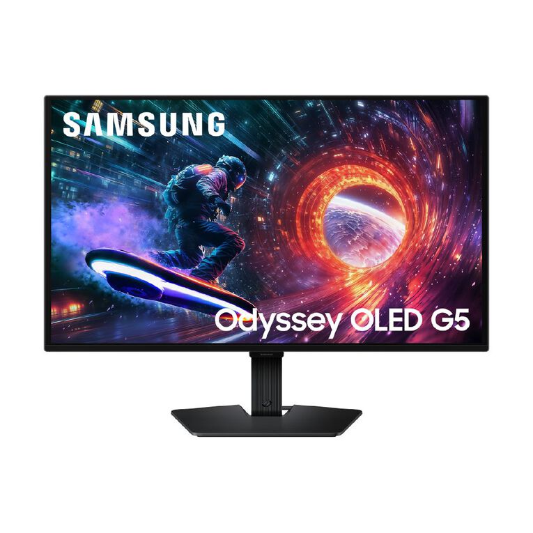Samsung 27" Odyssey OLED G5 (G50SF) QHD 180Hz Gaming Monitor, , hi-res