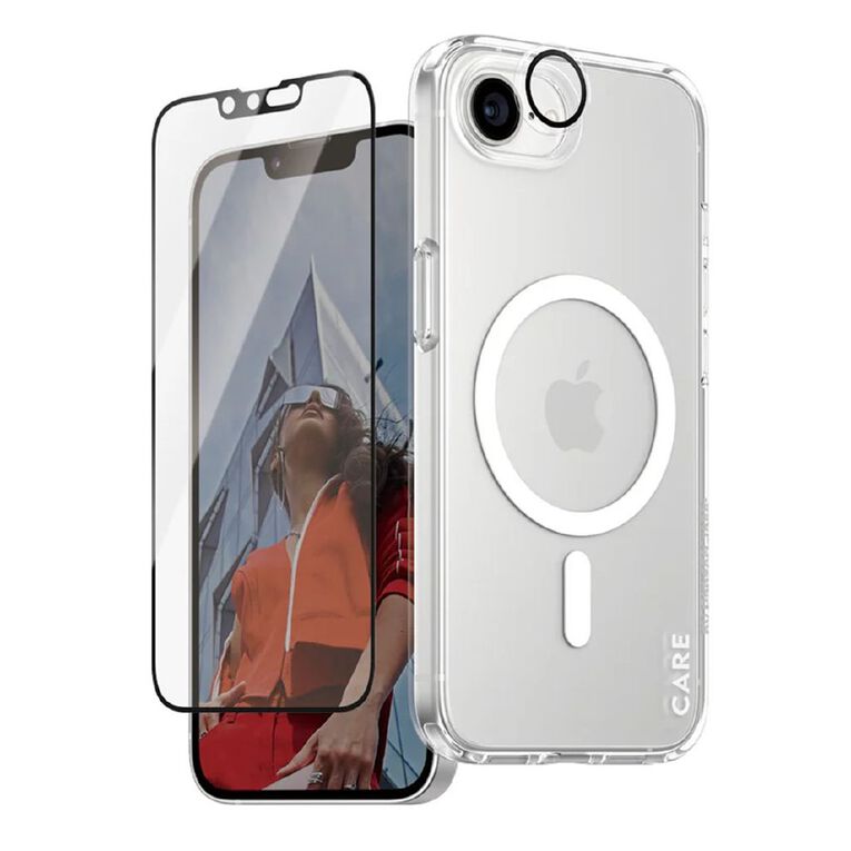 PanzerGlass (CARE by Panzer) 3-in-1 Bundle - iPhone 16e, , hi-res