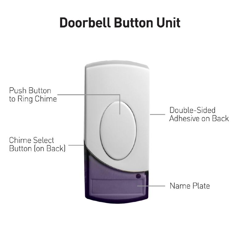 Swann Wireless Door Chime Doorbell, , hi-res
