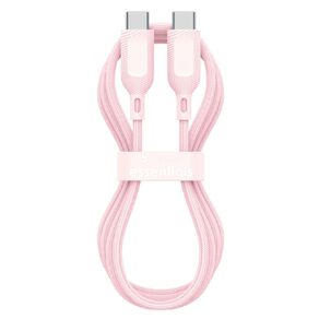 Mophie Essential USB-C-C Cable (60W), Braided, 1M, Pink