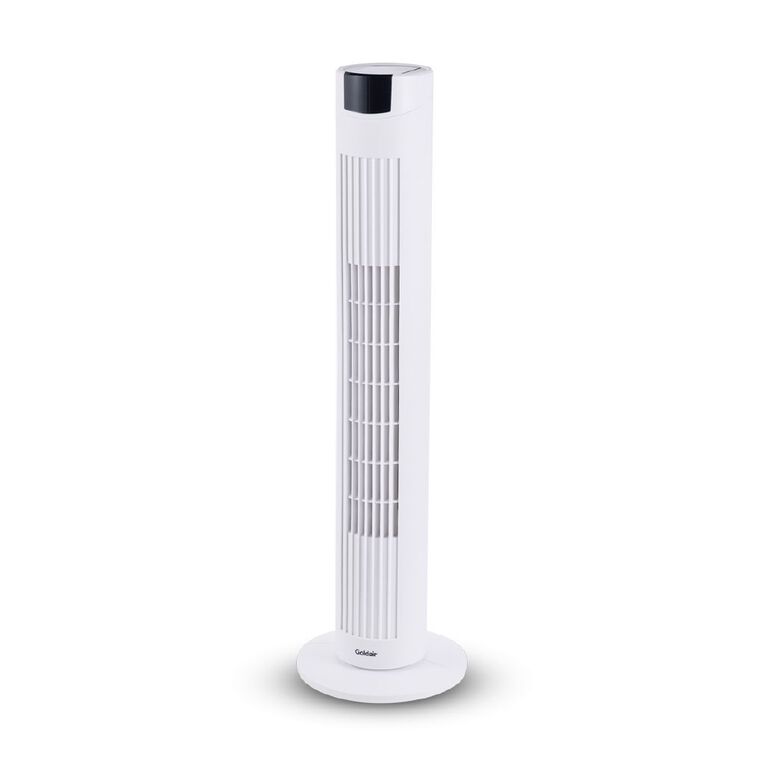 Goldair 80cm Electronic Tower Fan, , hi-res