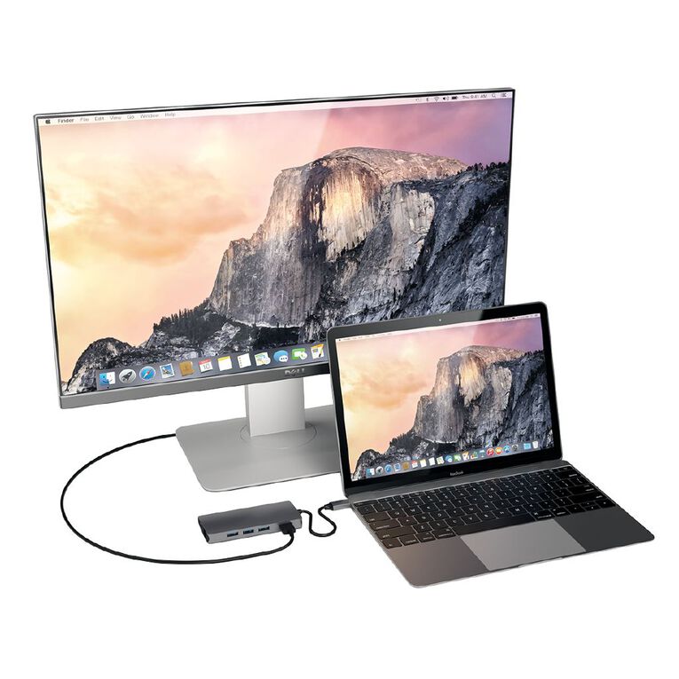 SATECHI USB-C Multi-Port Adapter 4K Ethernet V2 - Space Grey, , hi-res