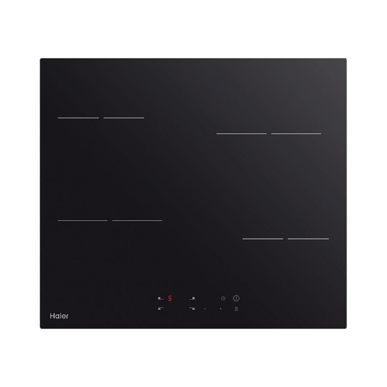 Haier 60cm 4 Zone Ceramic Cooktop - Black Glass, , hi-res