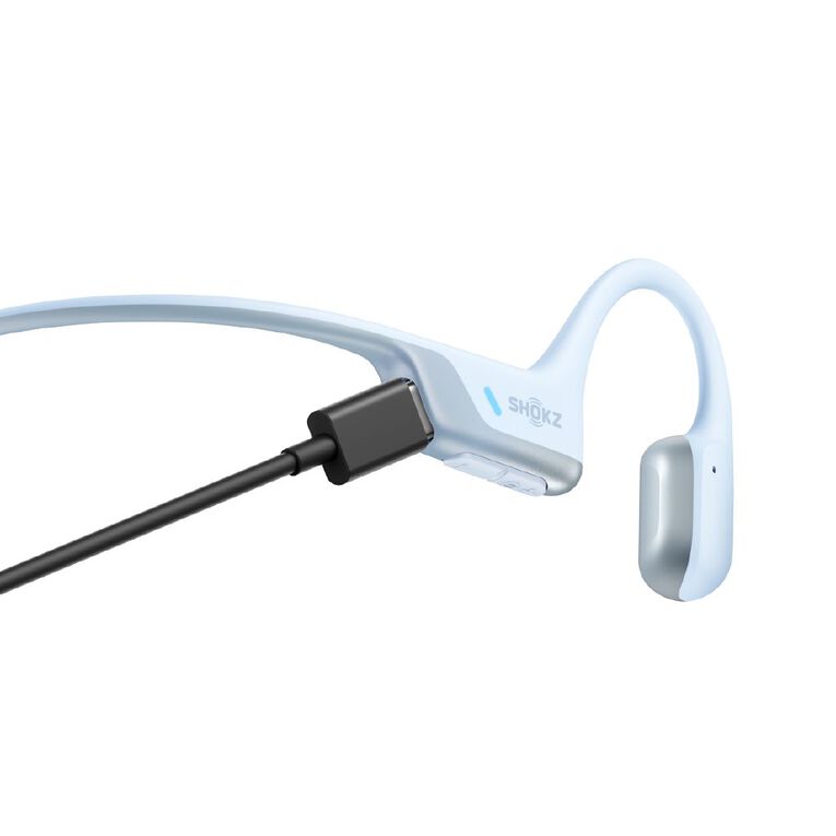 Shokz OpenRun Air 2 Wireless Open-Ear Headphones- Ice Blue, , hi-res