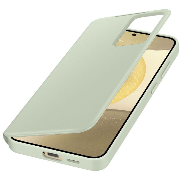 Samsung S24+ Smart View Wallet Case - Light Green, , hi-res