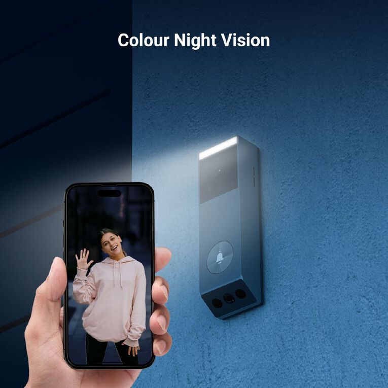 EZVIZ EP3X Pro Dual Camera Doorbell With Solar Panel, , hi-res