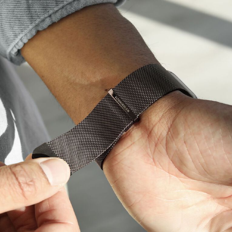 Vonmahlen Milanese Loop 2 for Apple Watch (44-46mm / Ultra) - Granite Gray, , hi-res