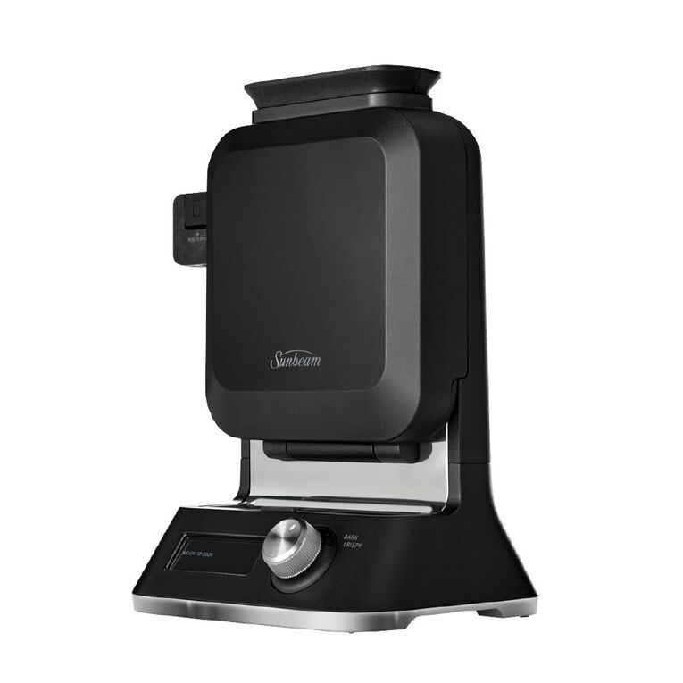 Sunbeam Black Classics Vertical Waffle Maker, , hi-res
