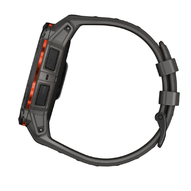 Garmin Instinct 3, 50mm, Solar, Black Bezel with Charcoal Band, , hi-res