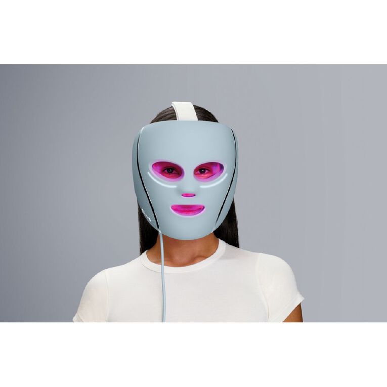 Shark CryoGlow Cooling & LED Face Mask (Blue Frost), , hi-res