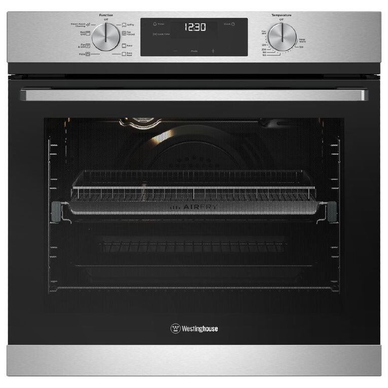 Westinghouse 60cm Multi-Function Built-In Oven with AirFry - Stainless Steel, , hi-res