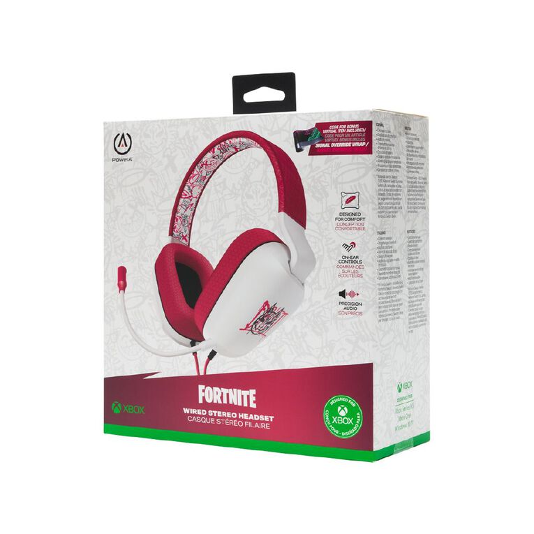 PowerA Wired Stereo Gaming Headset for Xbox Series X & S - Fortnite Drift, , hi-res