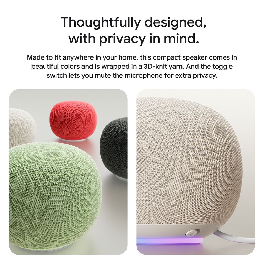Google Home Speaker - Porcelain - Noel Leeming