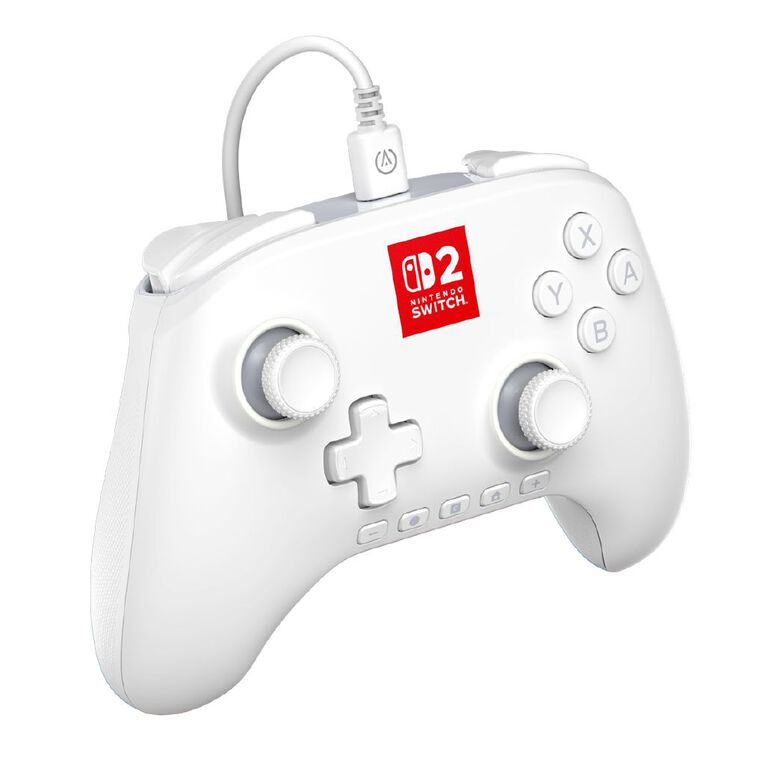 PowerA Advanced Wired Controller for Nintendo Switch 2 with Lumectra - White, , hi-res