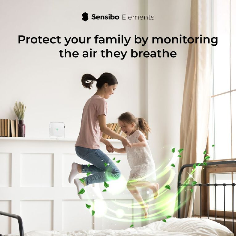 SENSIBO Elements Wifi Indoor Air Quality Monitor Noel Leeming