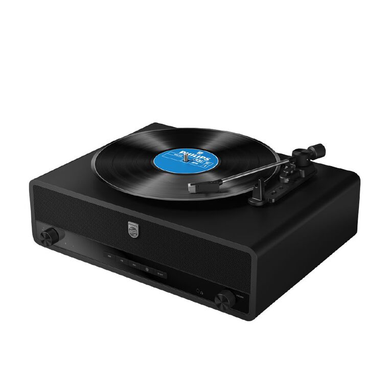 Philips The Stevie Bluetooth Turntable with Built in Speakers, , hi-res