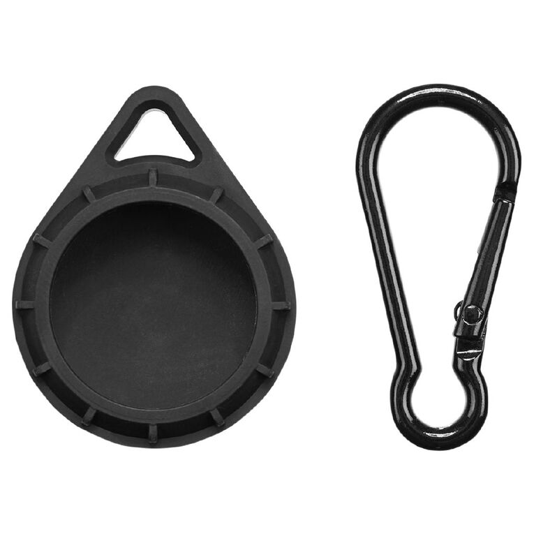 Pelican Airtag Protector with Carabiner - Black, , hi-res
