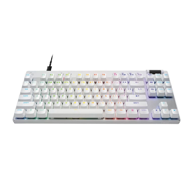 Logitech G PRO X TKL RAPID Analog Gaming Keyboard - White, , hi-res