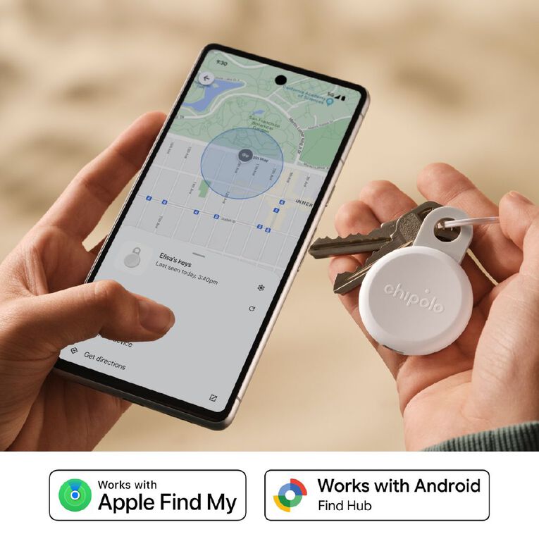Chipolo LOOP Tracker - Chalk, , hi-res