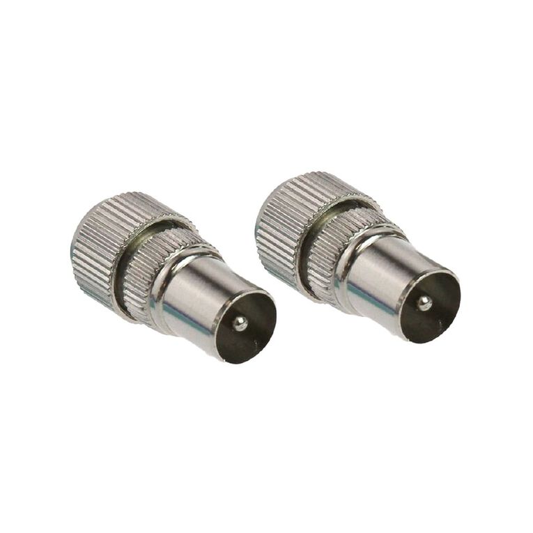 Pudney & Lee Coaxial (UHF) Plugs - 2 Pack, , hi-res