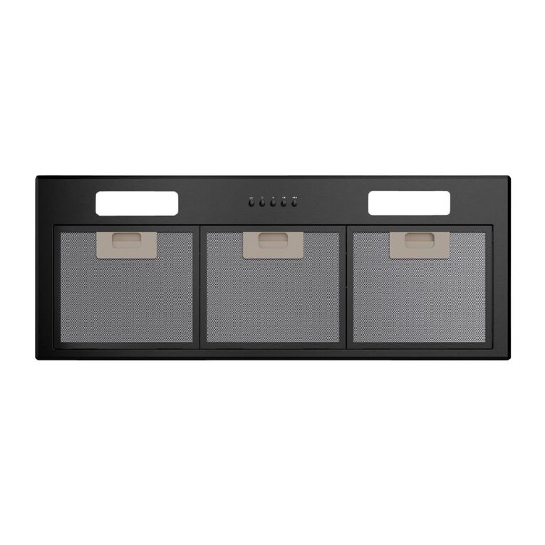Haier 90cm Integrated Insert Rangehood - Black, , hi-res
