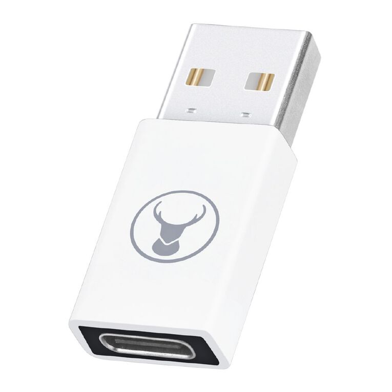 Bonelk USB-A to USB-C 3.0 Adapter - White, , hi-res