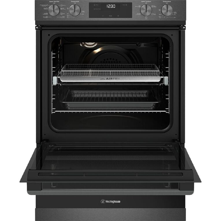 Westinghouse 60cm Built-In Double Oven - Dark Stainless Steel, , hi-res