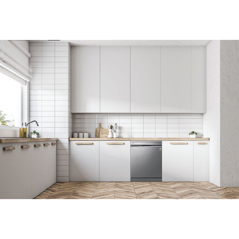 LG 60cm 15-Place Setting QuadWash Dishwasher - Noble Steel, , hi-res