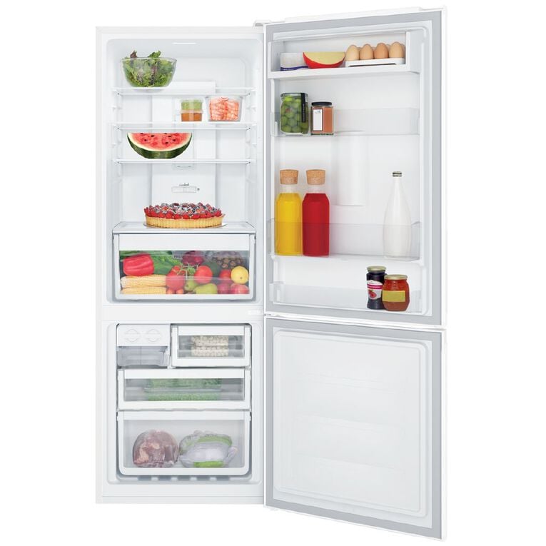 Westinghouse 308L bottom freezer refrigerator, White, , hi-res