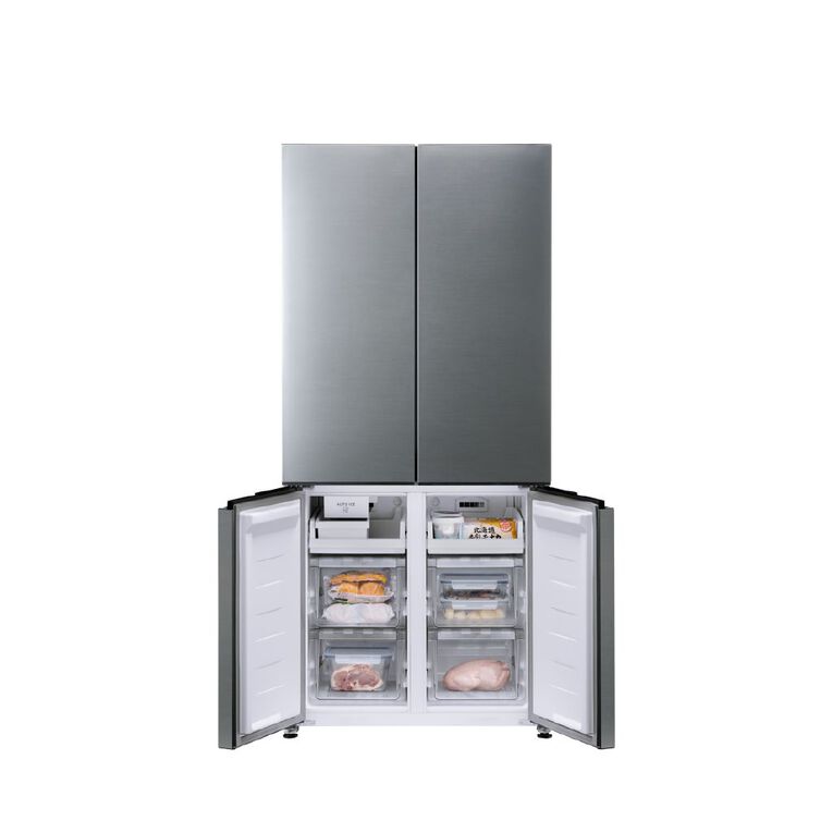 Panasonic 482L Flush Fit Quad Door Fridge Freezer - Stainless Steel, , hi-res