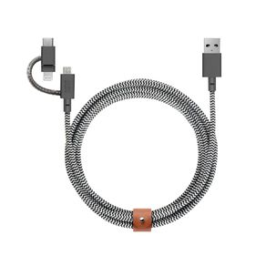 Native Union Belt Cable Universal 2m - Zebra
