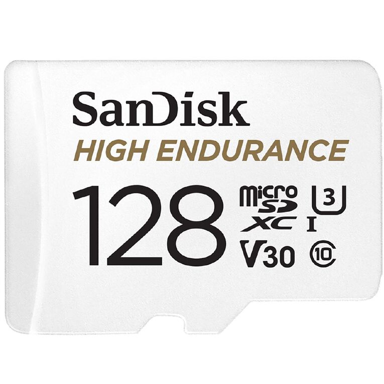 Sandisk High Endurance MicroSD Card - 128GB, , hi-res