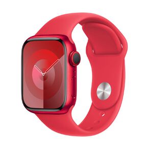 Apple Watch S9 GPS + Cellular 41mm (PRODUCT)RED Aluminium Case with (PRODUCT)RED Sport Band - M/L