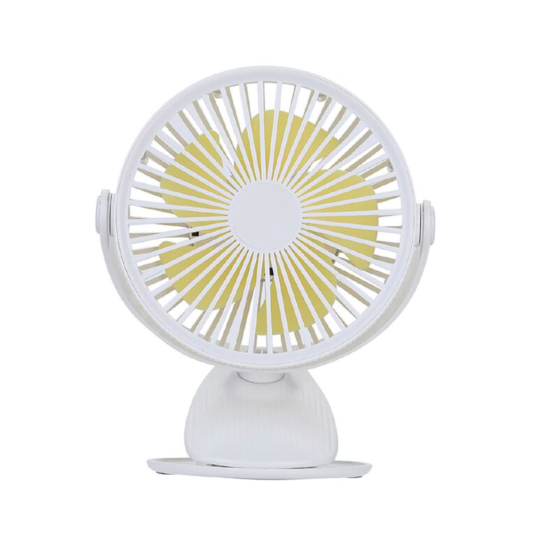 Sheffield Rechargeable Clip Fan, , hi-res