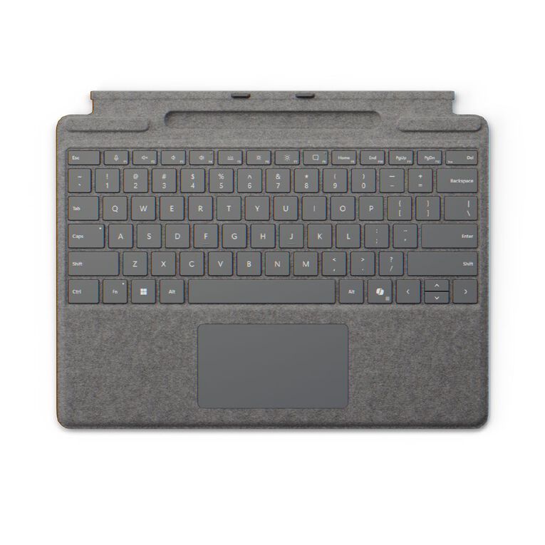 Microsoft Surface Pro Keyboard 11th Edition with Pen Storage - Platinum, , hi-res