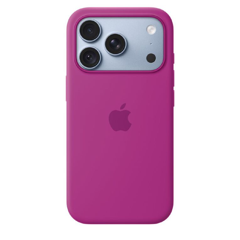 Apple iPhone&nbsp;18&nbsp;Pro Silicone Case with MagSafe - Magenta, , hi-res