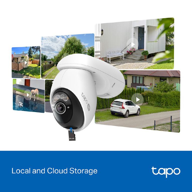 TP-Link Tapo C660 Kit Solar Powered 4K 8MP Pan/Tilt Security Camera Kit, , hi-res