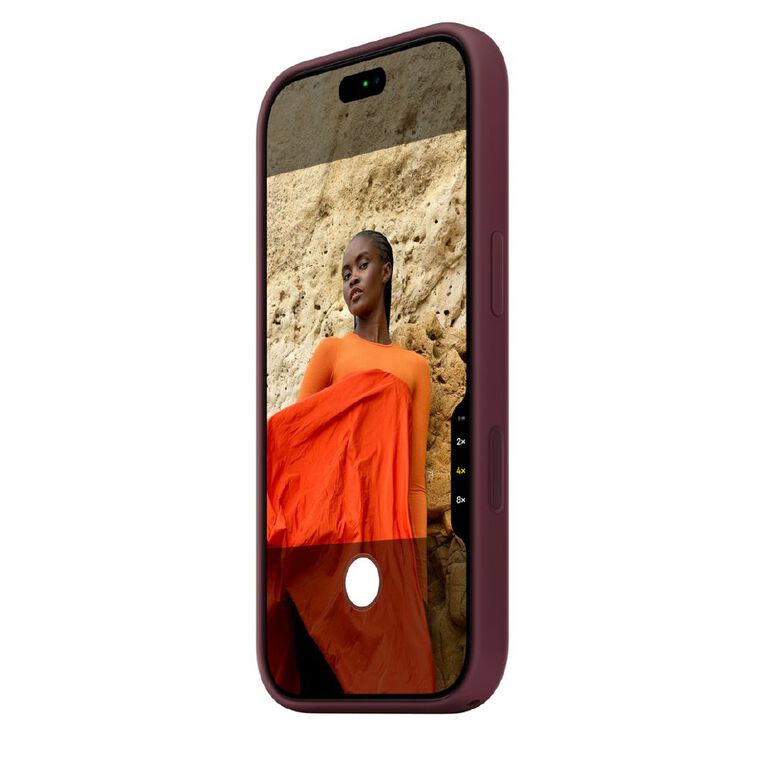 Apple iPhone&nbsp;18&nbsp;Pro Silicone Case with MagSafe - Burgundy, , hi-res