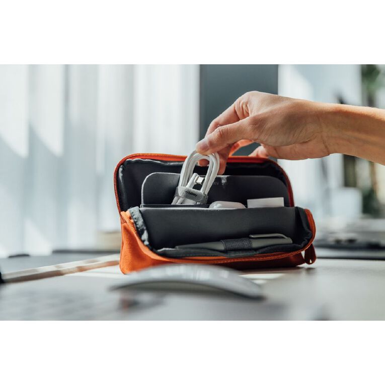 Orbitkey 2-in-1 Tech Pouch - Terracotta, , hi-res