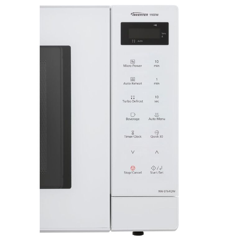 Panasonic 32L Inverter Microwave - White, , hi-res