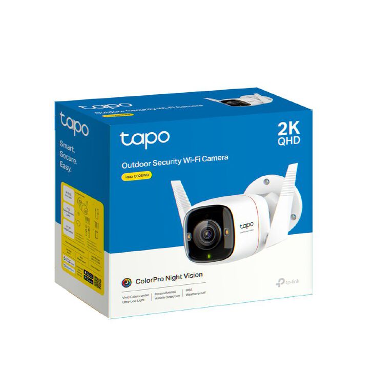 TP-Link Tapo C325Wb Colorpro Outdoor Security Wi-Fi Camera, , hi-res