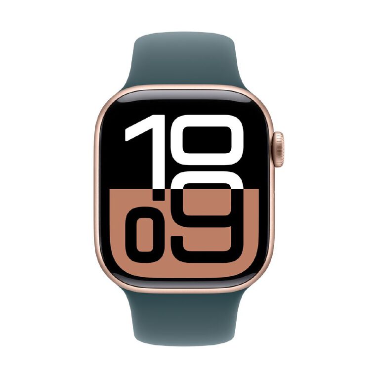 Apple 42mm Lake Green Sport Band - S/M, , hi-res
