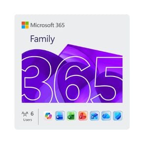 Microsoft 365 Family 1 Year 2023