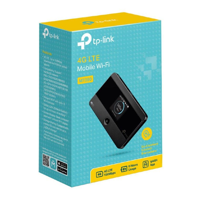 TP-Link M7350 4G LTE Mobile Wi-Fi, , hi-res