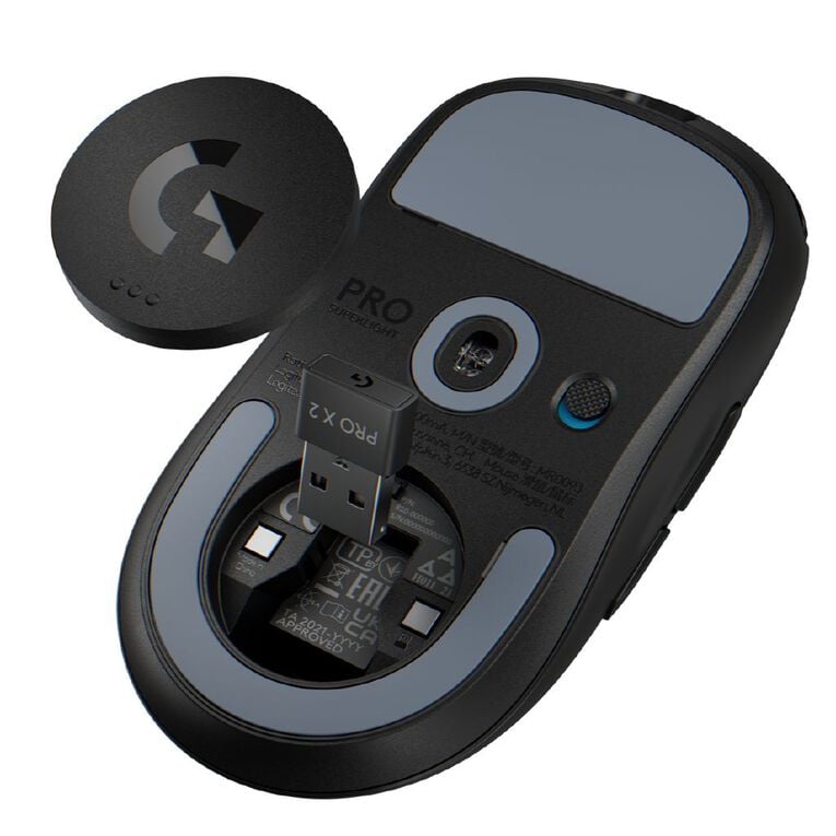Logitech G PRO X Superlight 2 LIGHTSPEED Wireless Gaming Mouse - Black, , hi-res