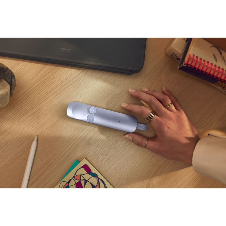 Logitech Spotlight 2 Presentation Remote - Light Lilac, , hi-res