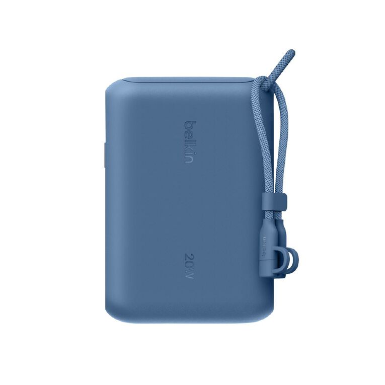 Belkin BoostCharge Power Bank 10K with Display - Blue, , hi-res