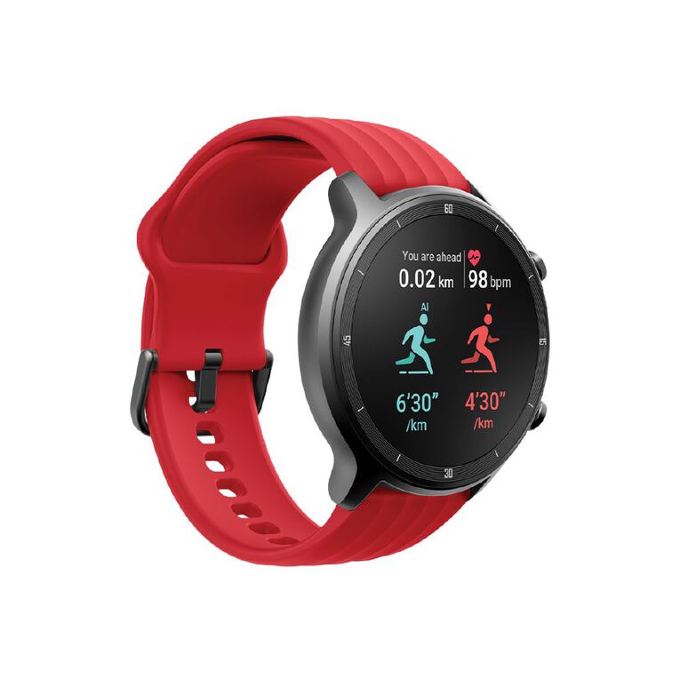 Ryze Flex Smart Watch (Red + Blue), , hi-res