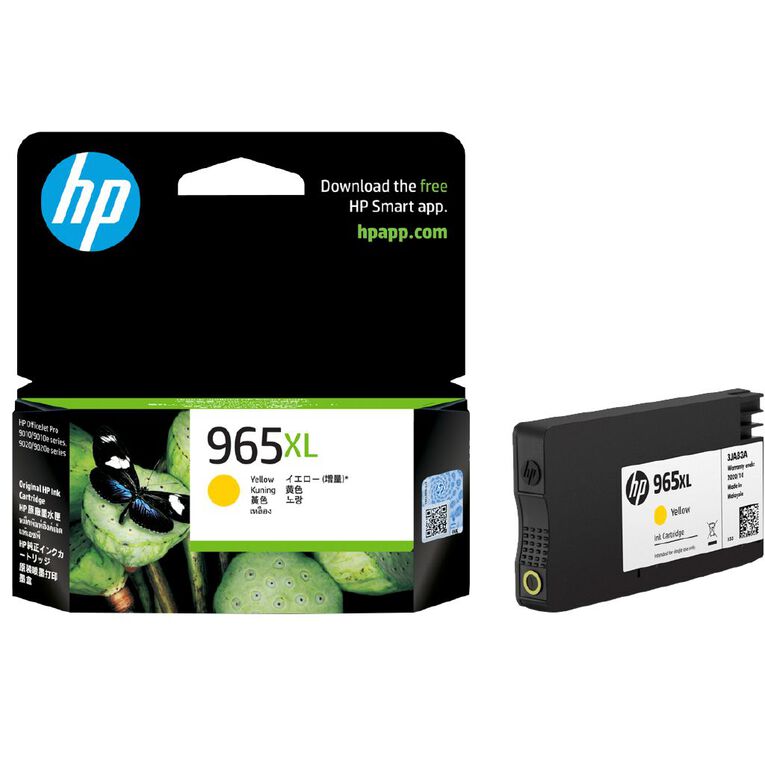 HP 965XL Original Ink - Yellow, , hi-res