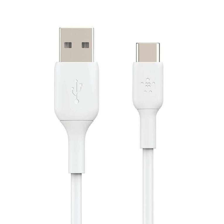 Belkin USB-C Cable - 2M - White, , hi-res